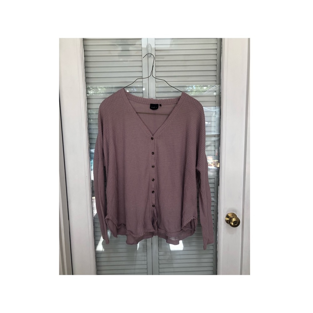 Urban Outfitters Purple / Pink Casual Shirt